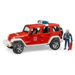 Пожарная машина Bruder Jeep с фигуркой