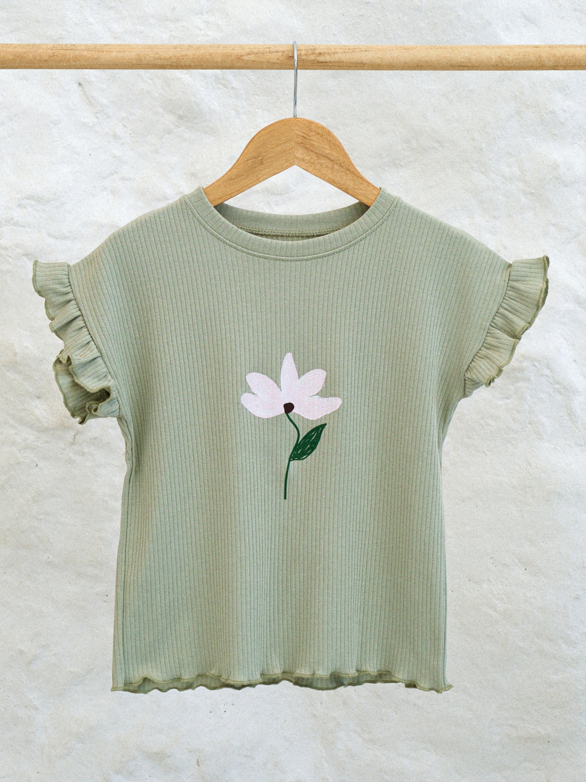 Футболка 2 шт Jelly Whale S25T05-2-FlwSage-Mauve - фото 9