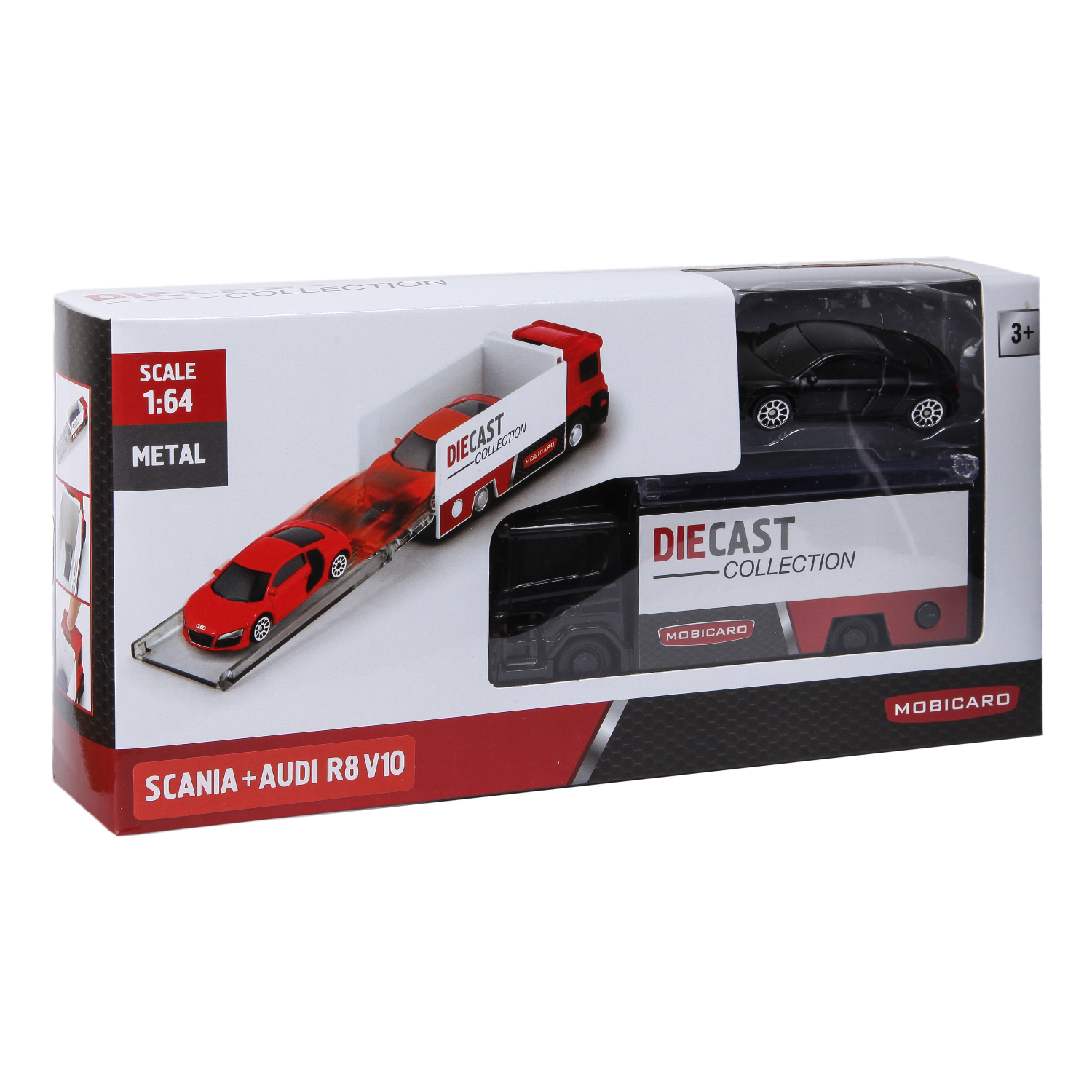 Автовоз Mobicaro Scania R8 1:64 144303S(A) - фото 7