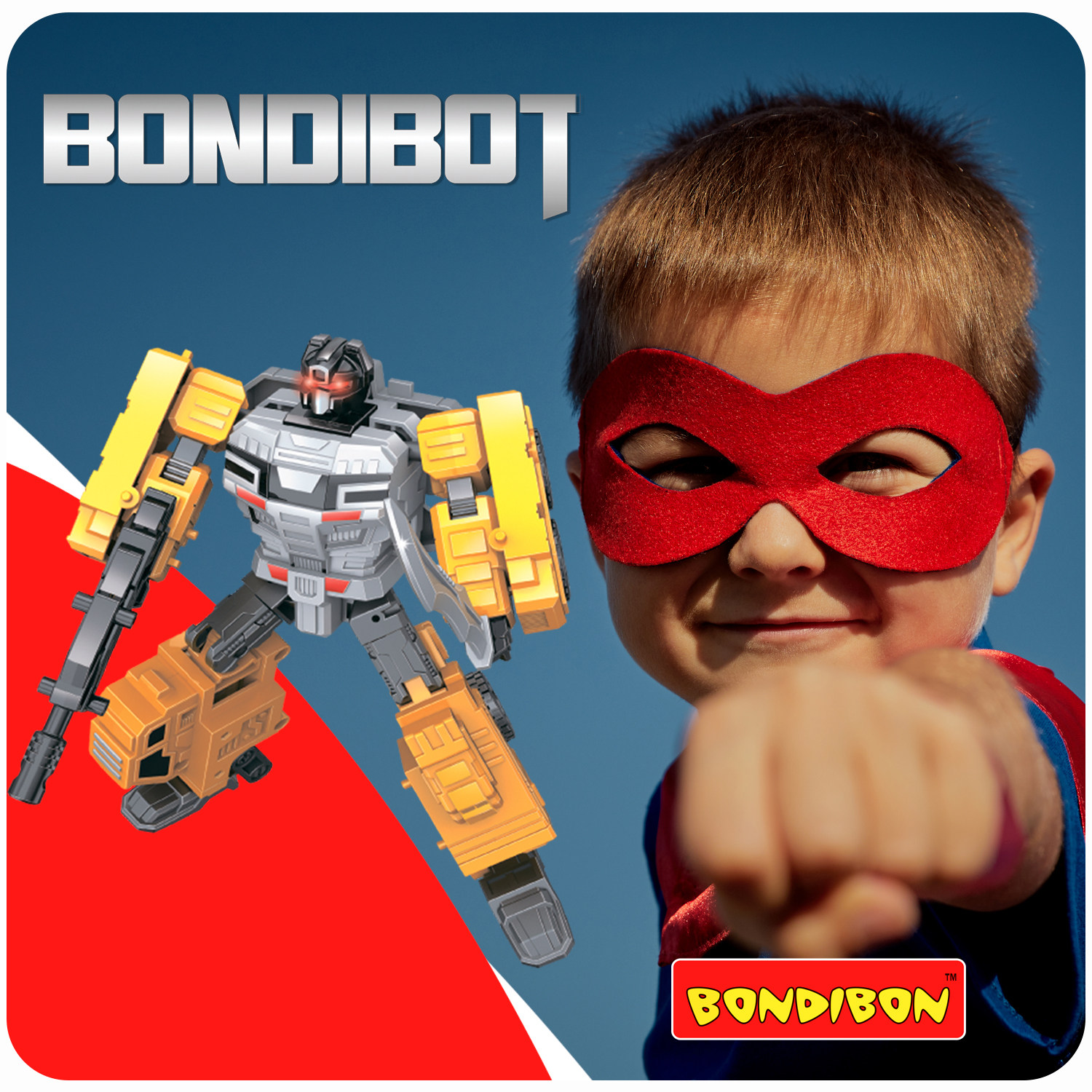 Фигурка Bondibon трансформер Робот Машина 2в1 - фото 11