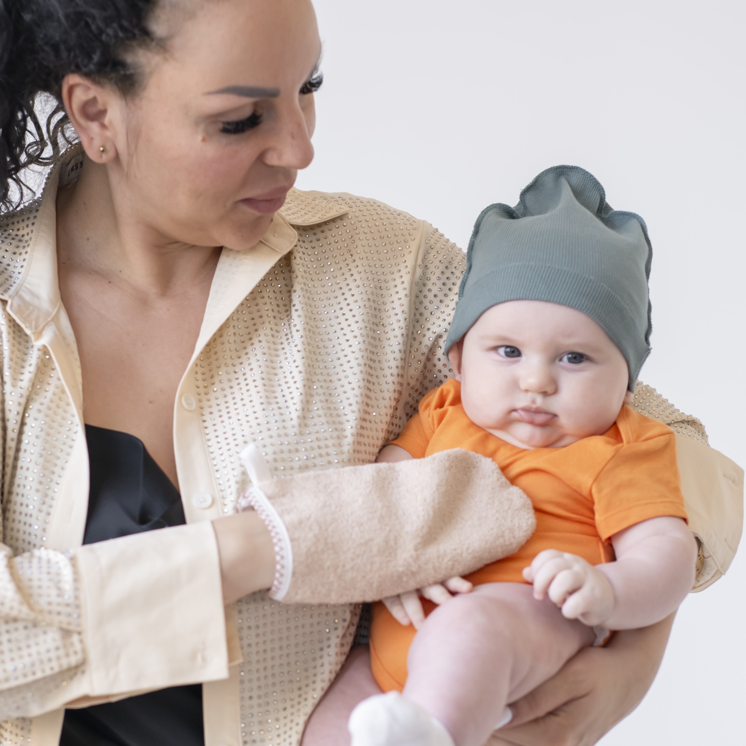 Рукавичка, мочалка Uviton махровая в ассортименте - фото 4