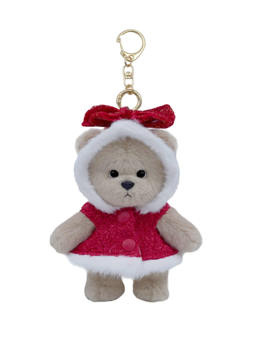 Мягкая игрушка TeddyTales Медведь в Плаще брелок - фото 2