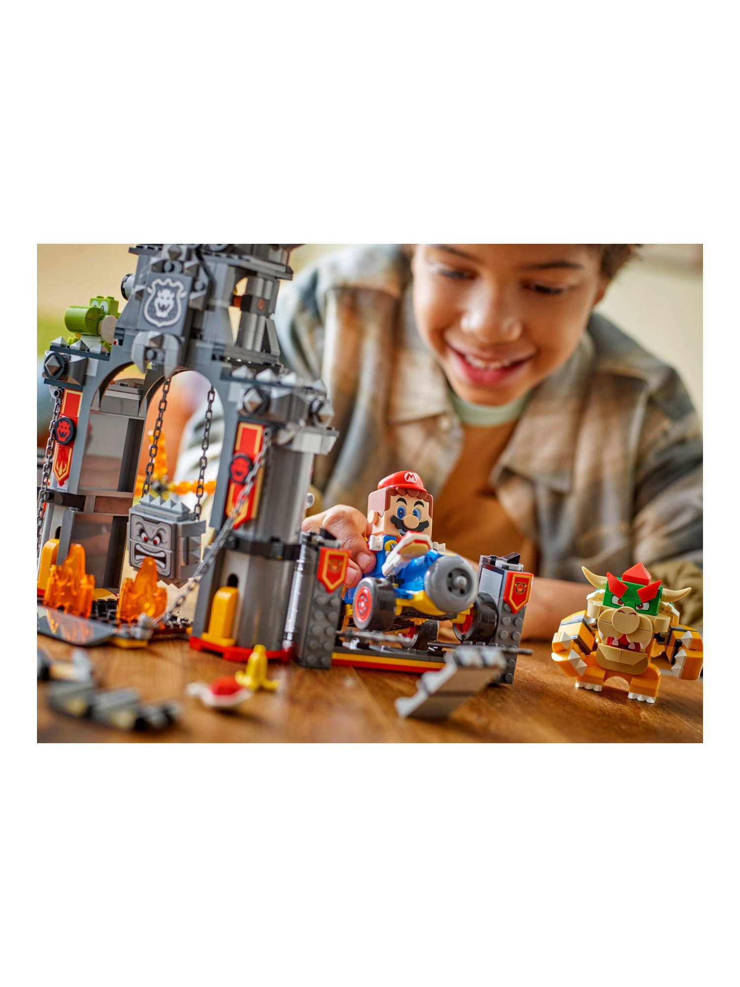 Конструктор LEGO Super Mario Замок Боузера 1068 дет. - фото 7