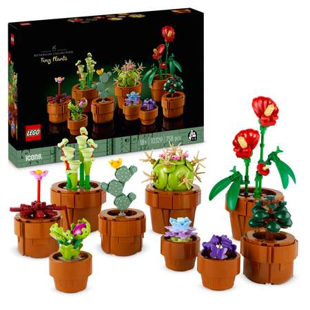 Конструктор LEGO Botanicals Tiny plants блочный
