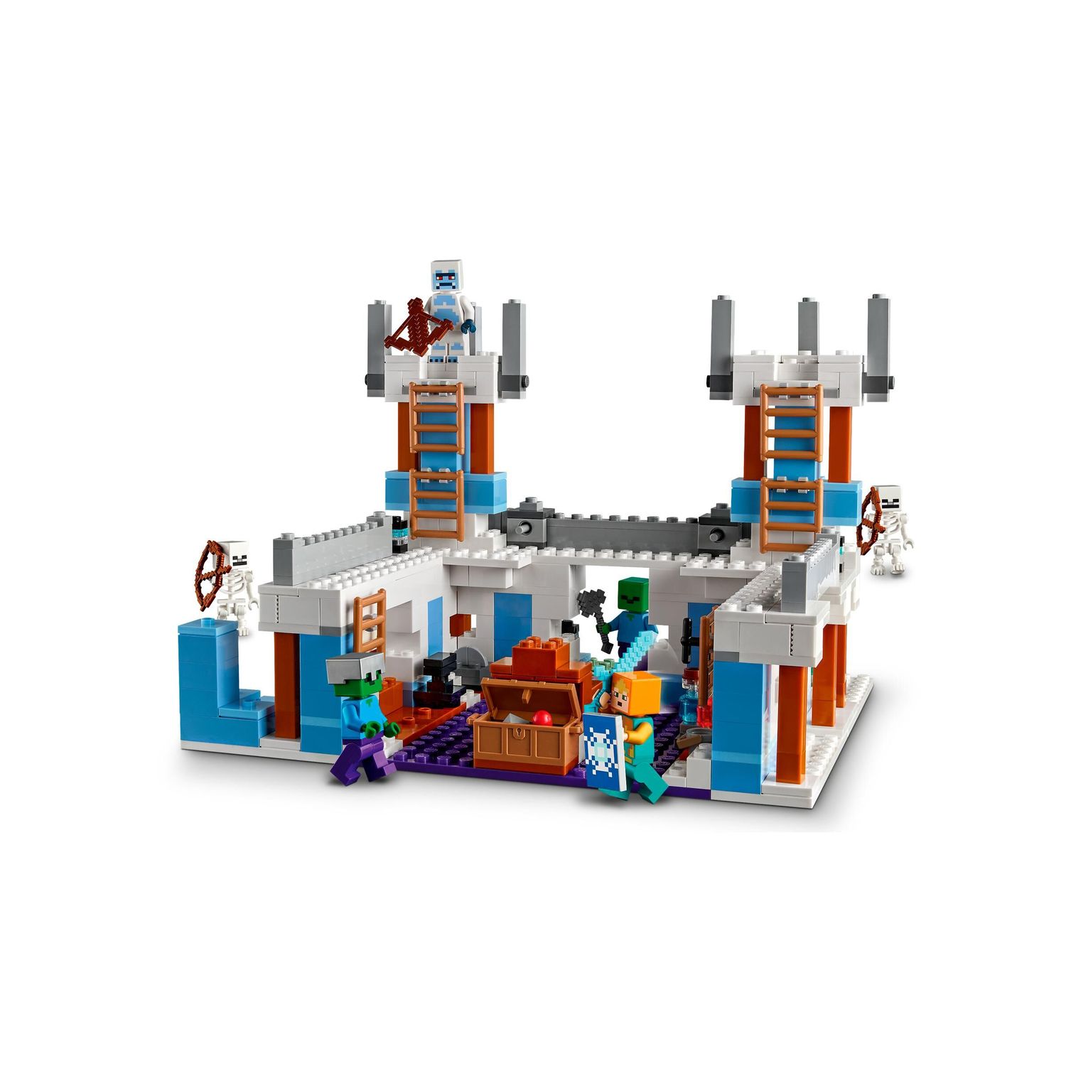 Конструктор LEGO Minecraft Ледяной дворец - фото 4