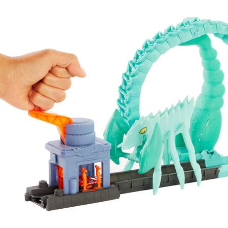 Трек Hot Wheels Атака ядовитого скорпиона с пусковой установкой