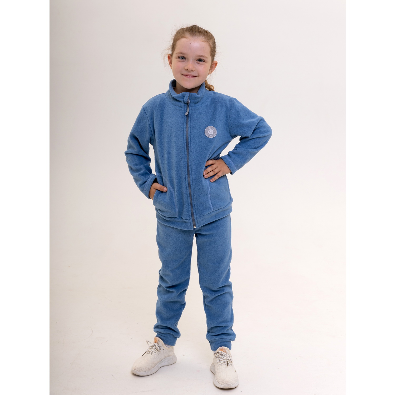 Костюм KiMMi co К-1408762(ш) джинс - фото 1