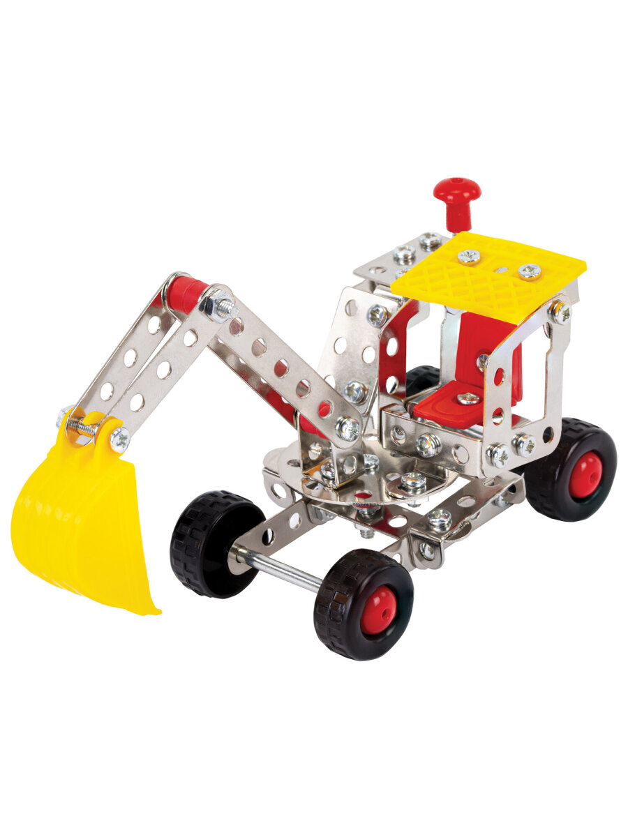 Конструктор BAMBOX Строительная техника 5 в 1 металлический 139 дет. - фото 7