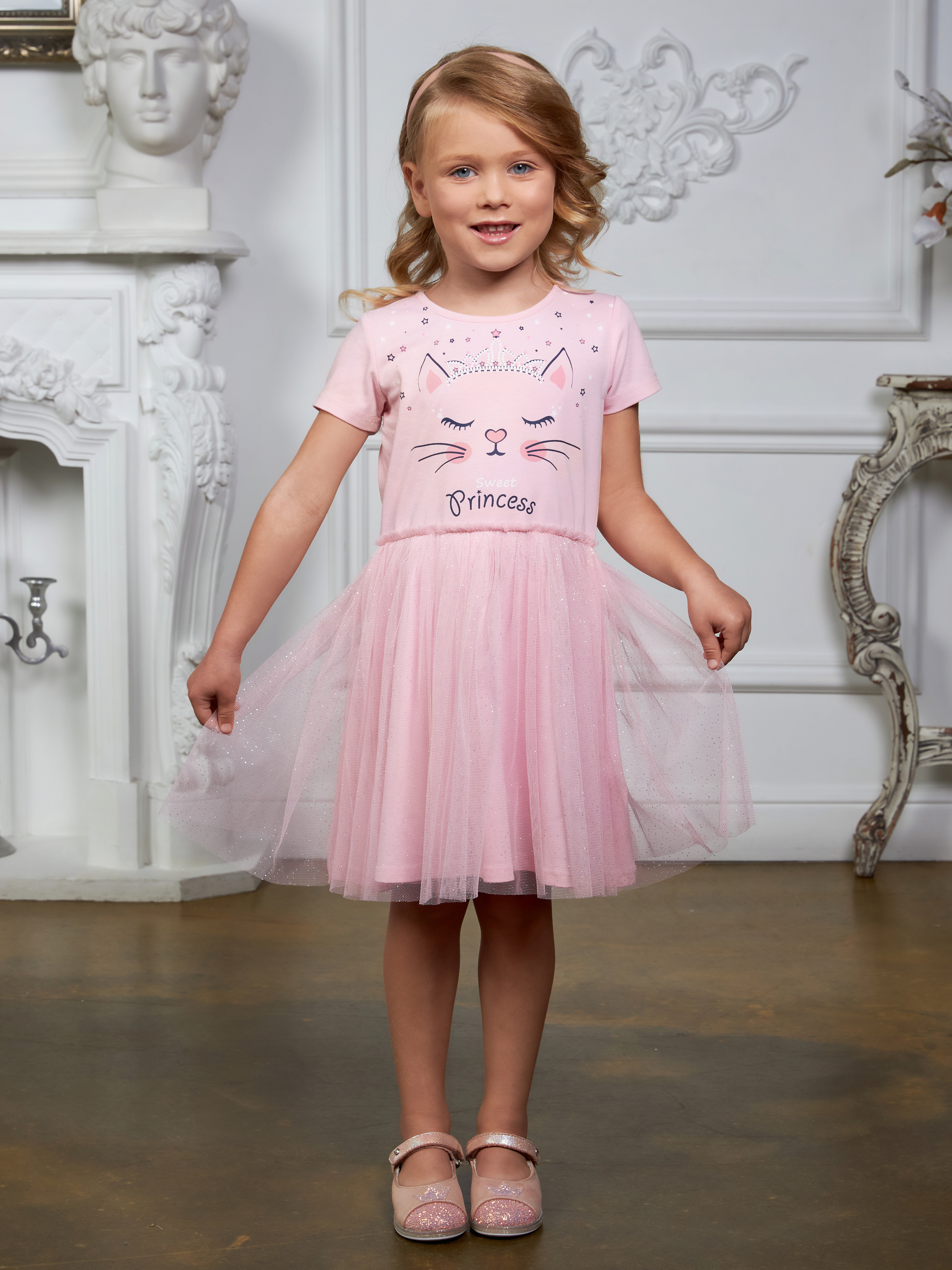 Платье ME WE KG220-J602-601_Розовый - фото 6