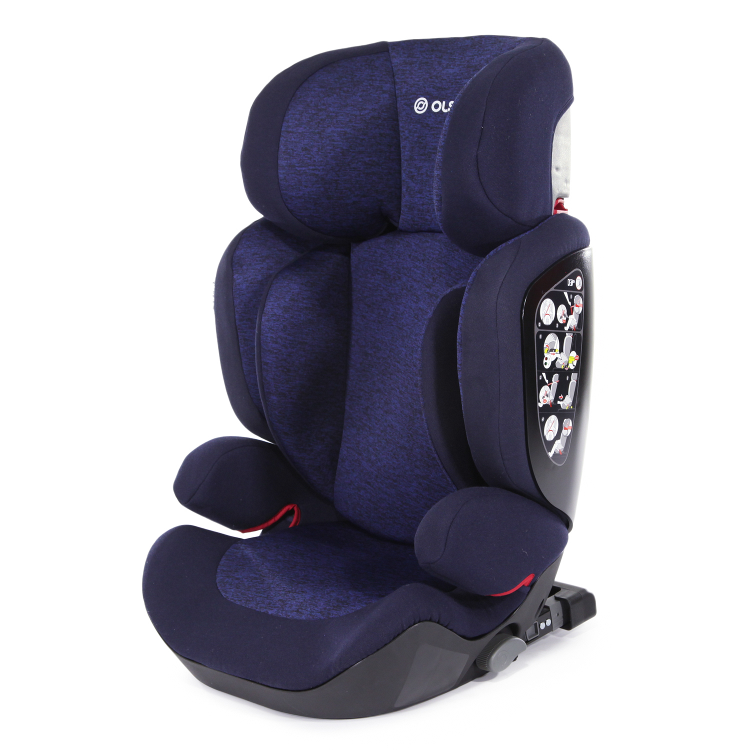 Автокресло Olsson Aurora Fix Blue Isofix 2/3 (15-36 кг) - фото 5