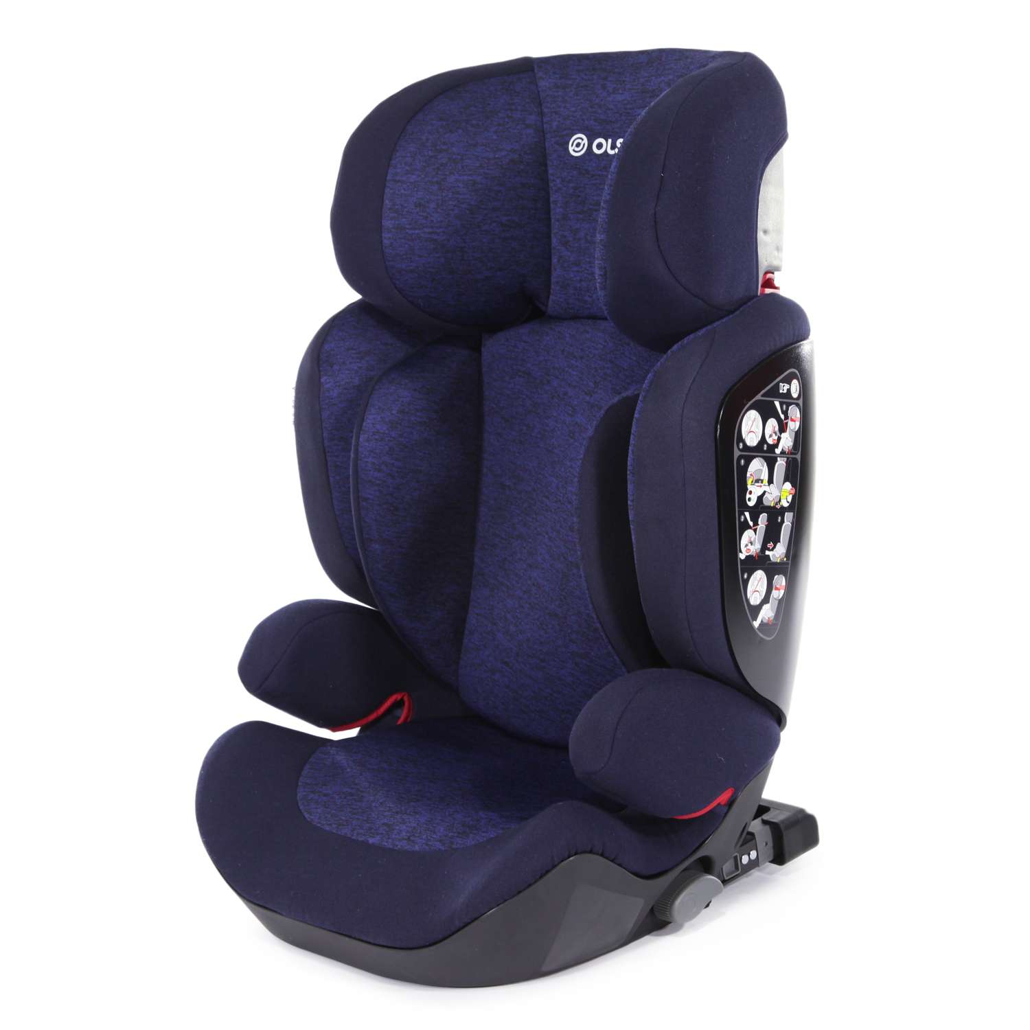 Автокресло Olsson Aurora Fix Blue Isofix 2/3 (15-36 кг) - фото 1