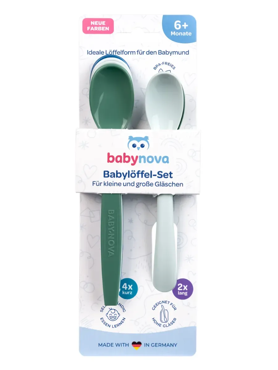 Ложка babynova 6 предм. - фото 1