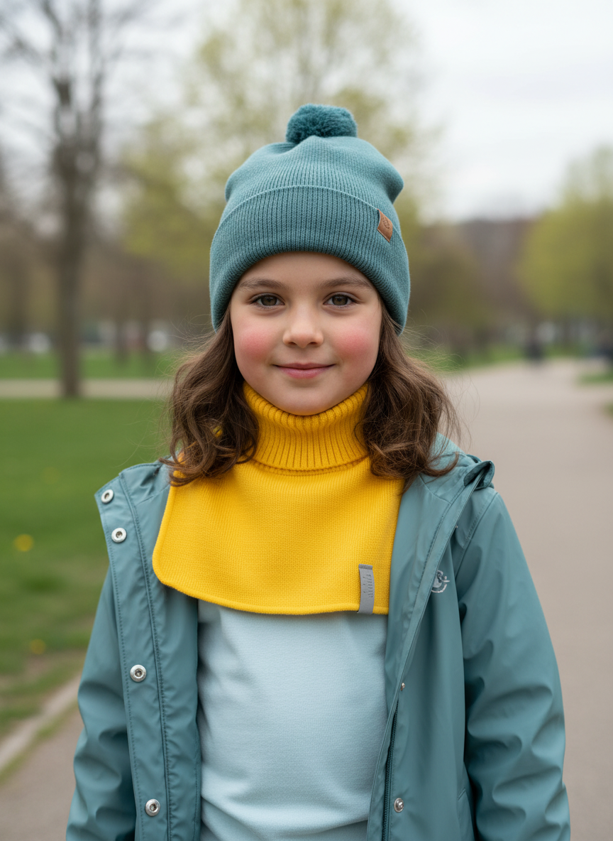 Манишка Arctic kids Ш-111 желтый - фото 2