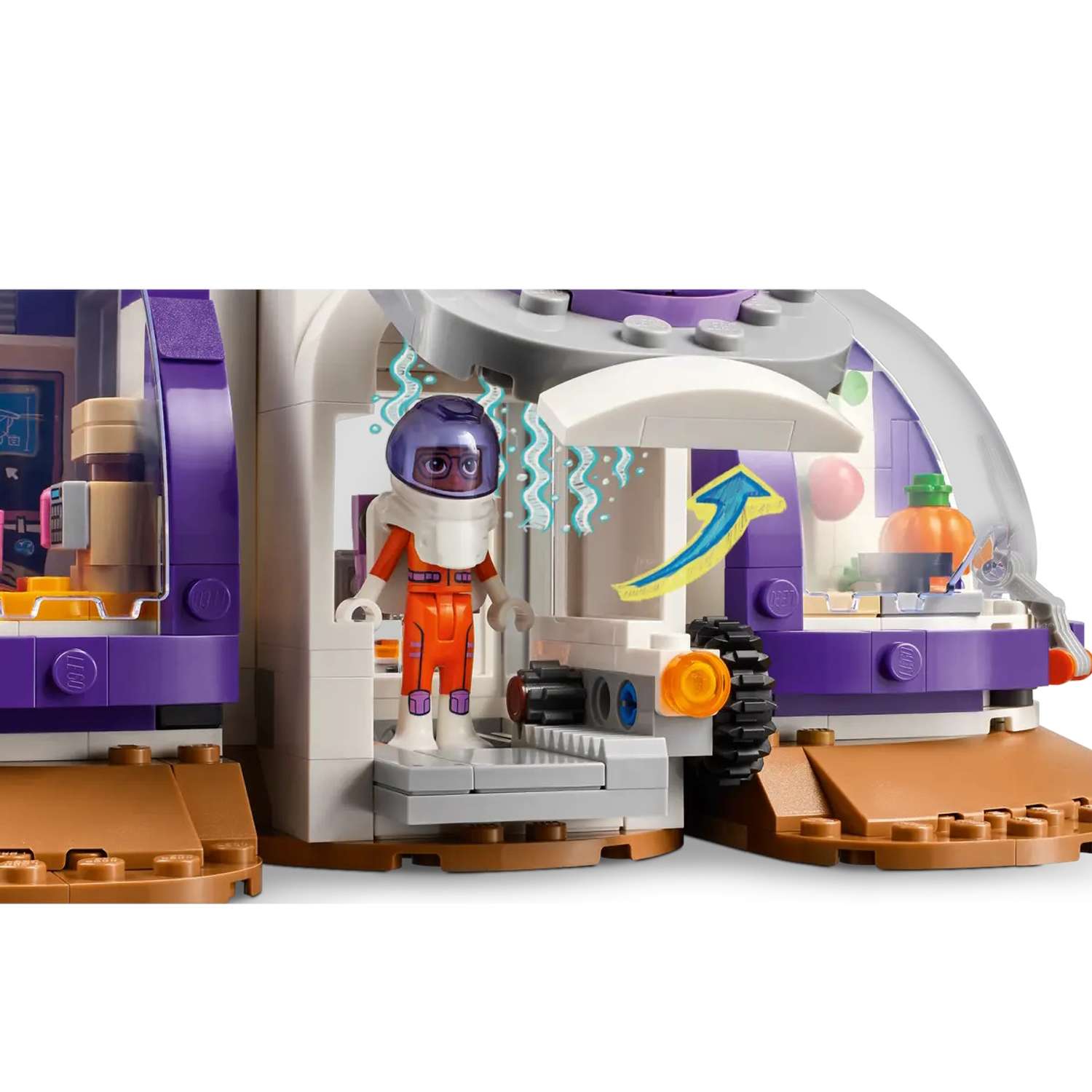 Конструктор LEGO Friends Марсианская база и ракета блочный - фото 5