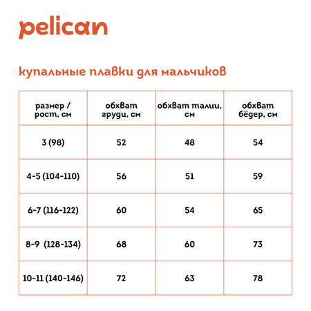 Плавки Pelican