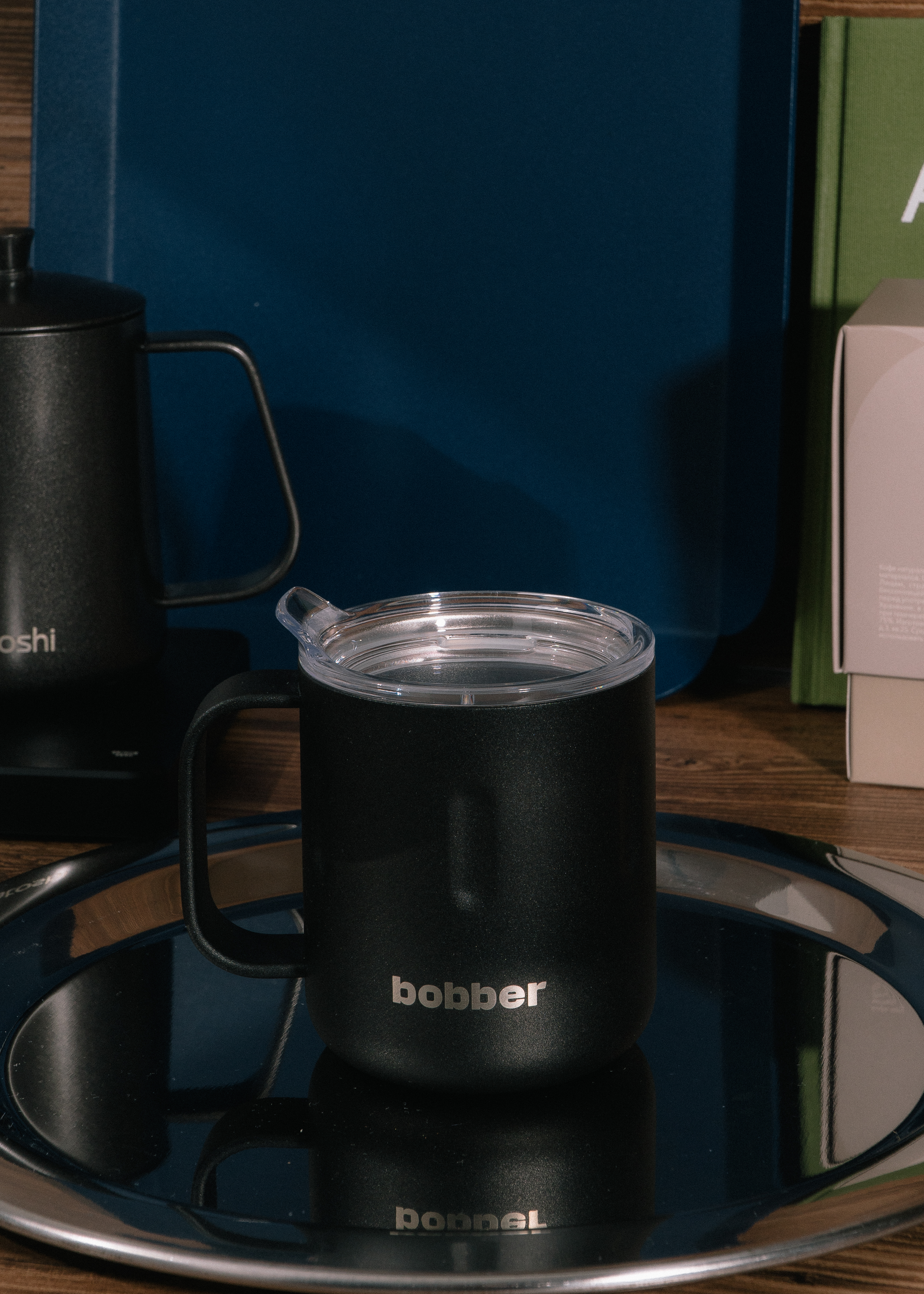 Термокружка 300 мл для напитков Mug Bobber черный - фото 8