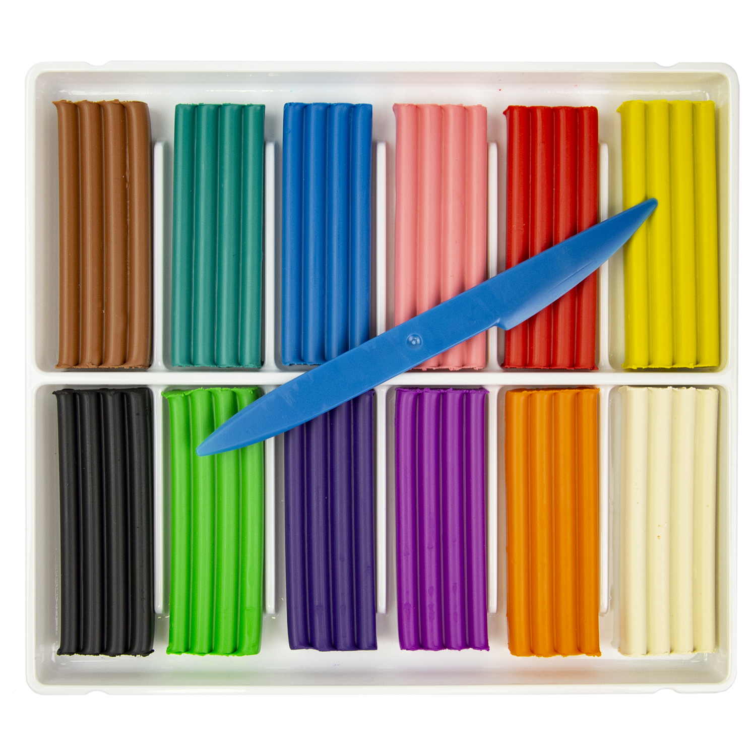 Пластилин Луч 12 цв. - фото 2