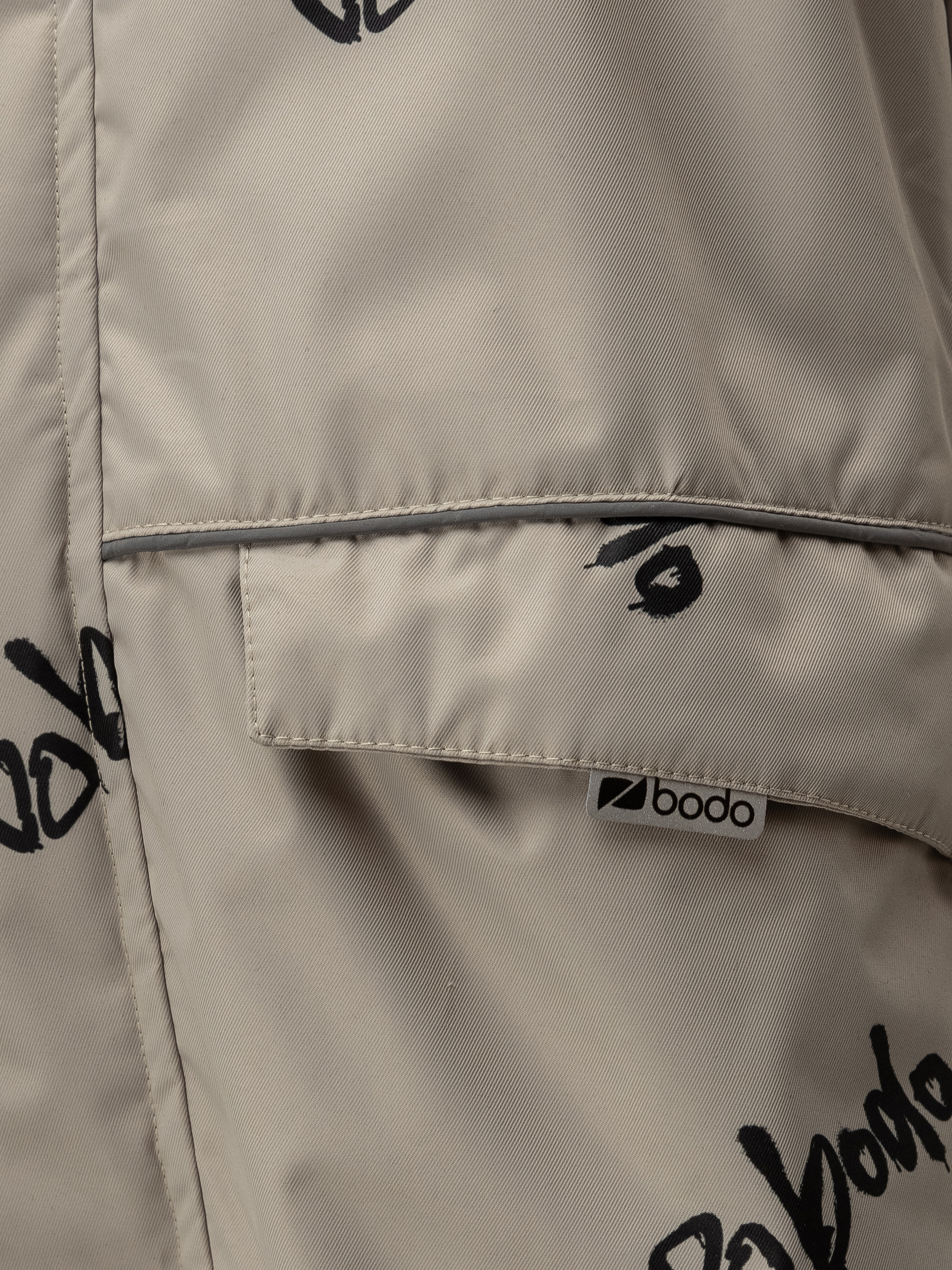 Комбинезон Bodo 35-9MU_бежевый (черный) - фото 12