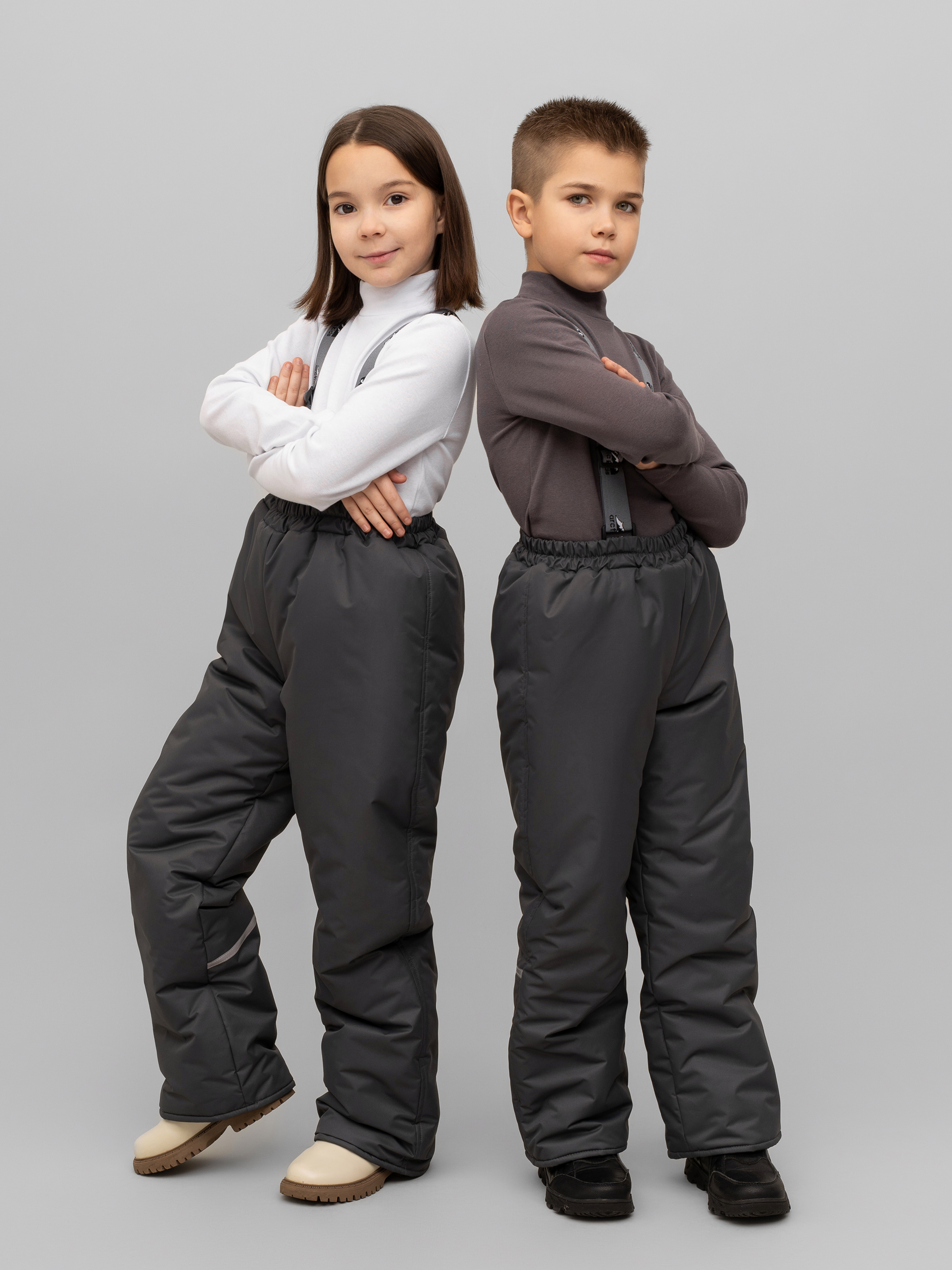 Брюки Arctic kids 10-031/1 серый - фото 36