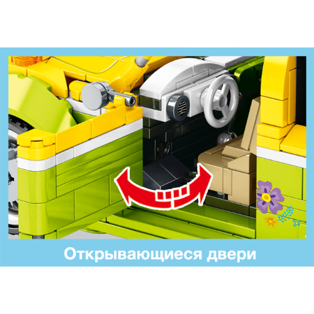 Конструктор Sembo Block Машина для пикника