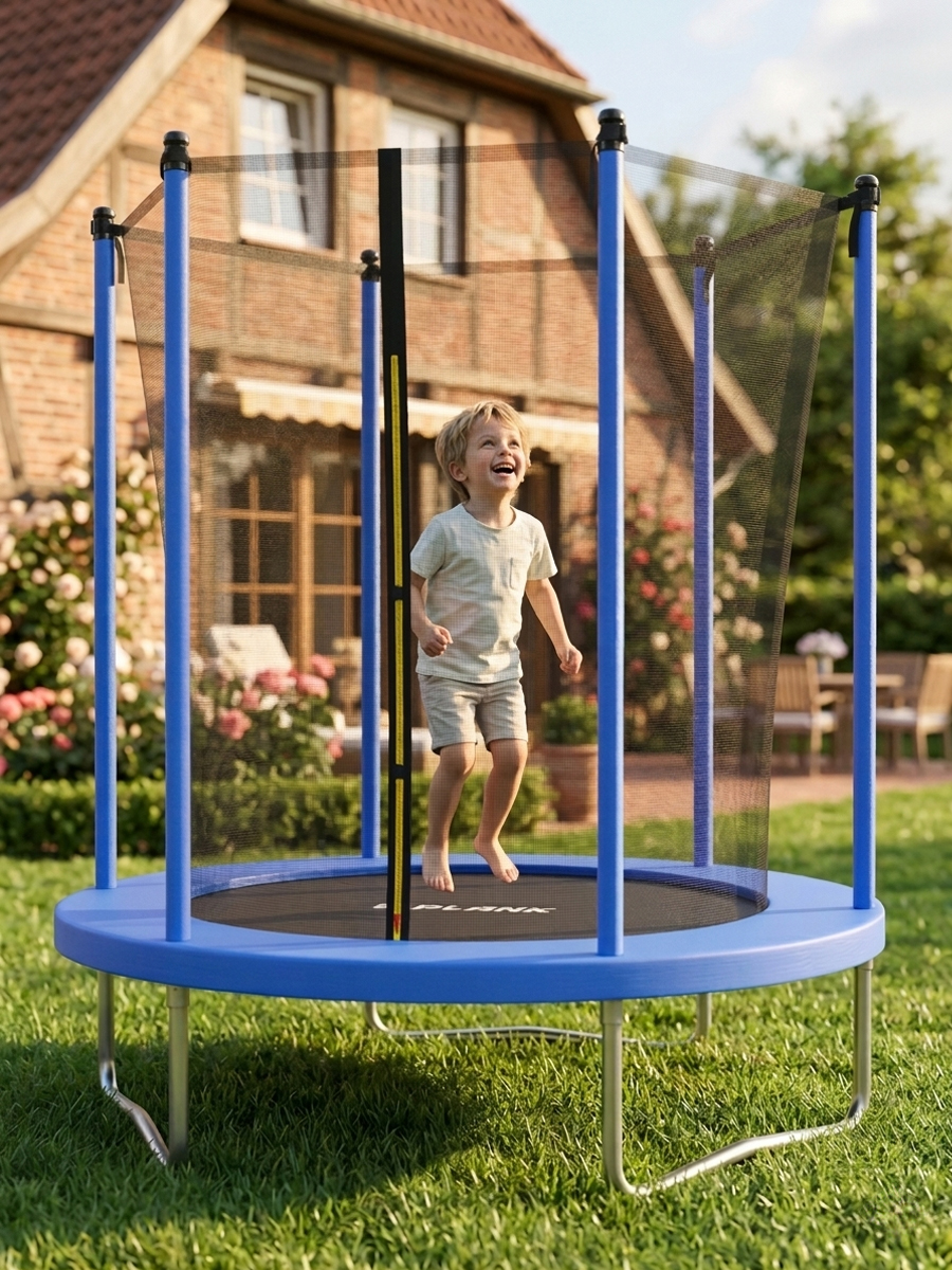 Уличный детский батут Plank SKY 6ft 183 см с внутренней сеткой - фото 6