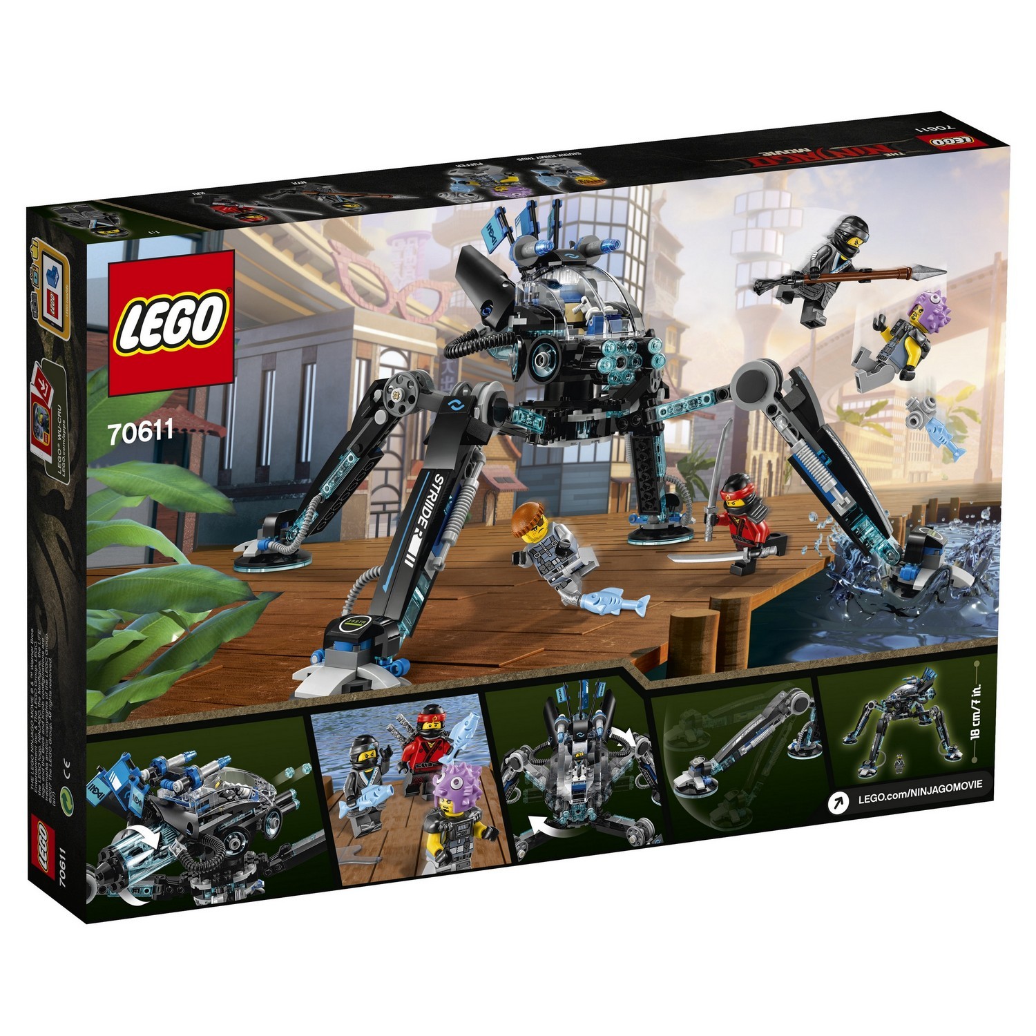 Конструктор LEGO NINJAGO блочный - фото 3