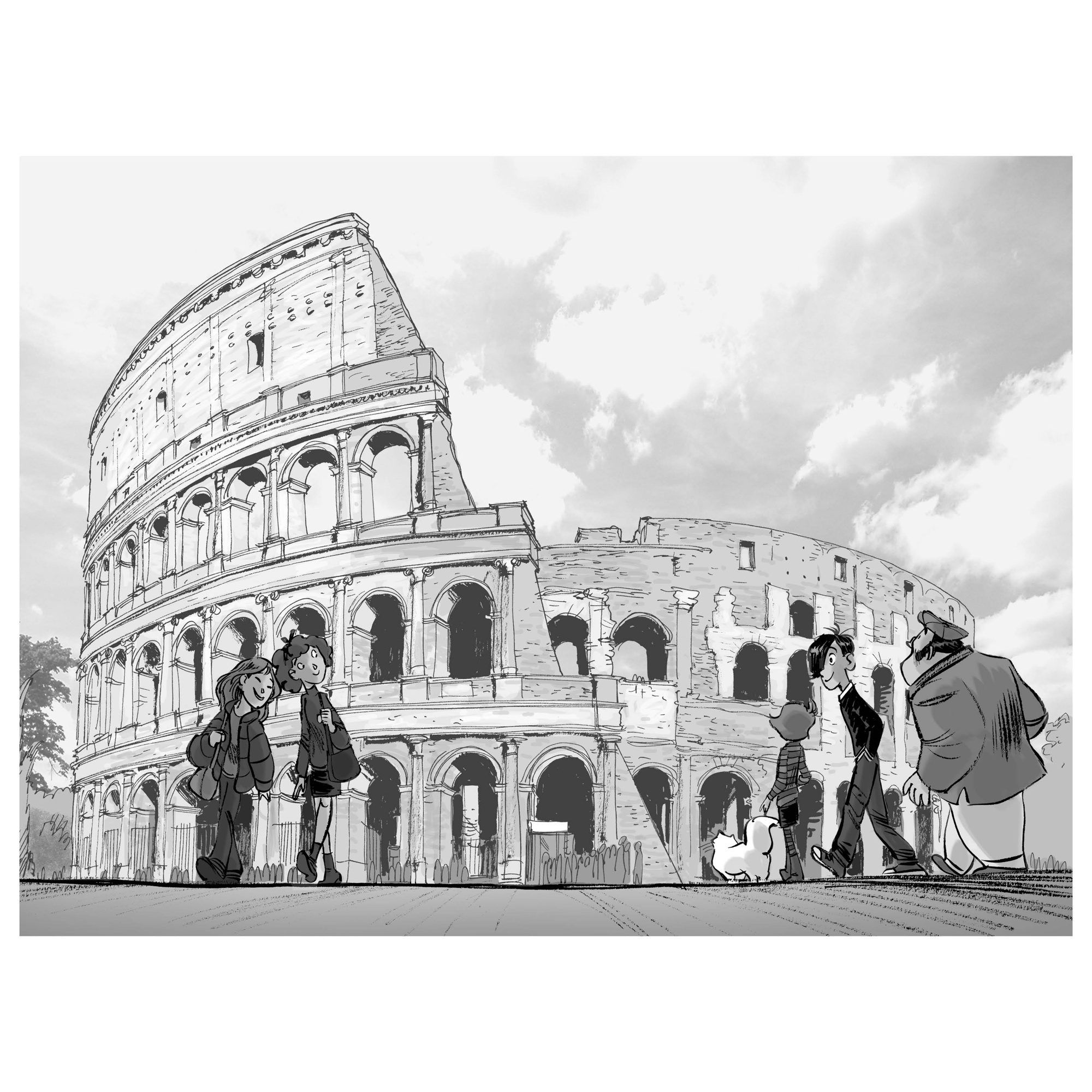 Книга АЗБУКА Агата Мистери. Книга 11. Похищение в Ватикане - фото 3