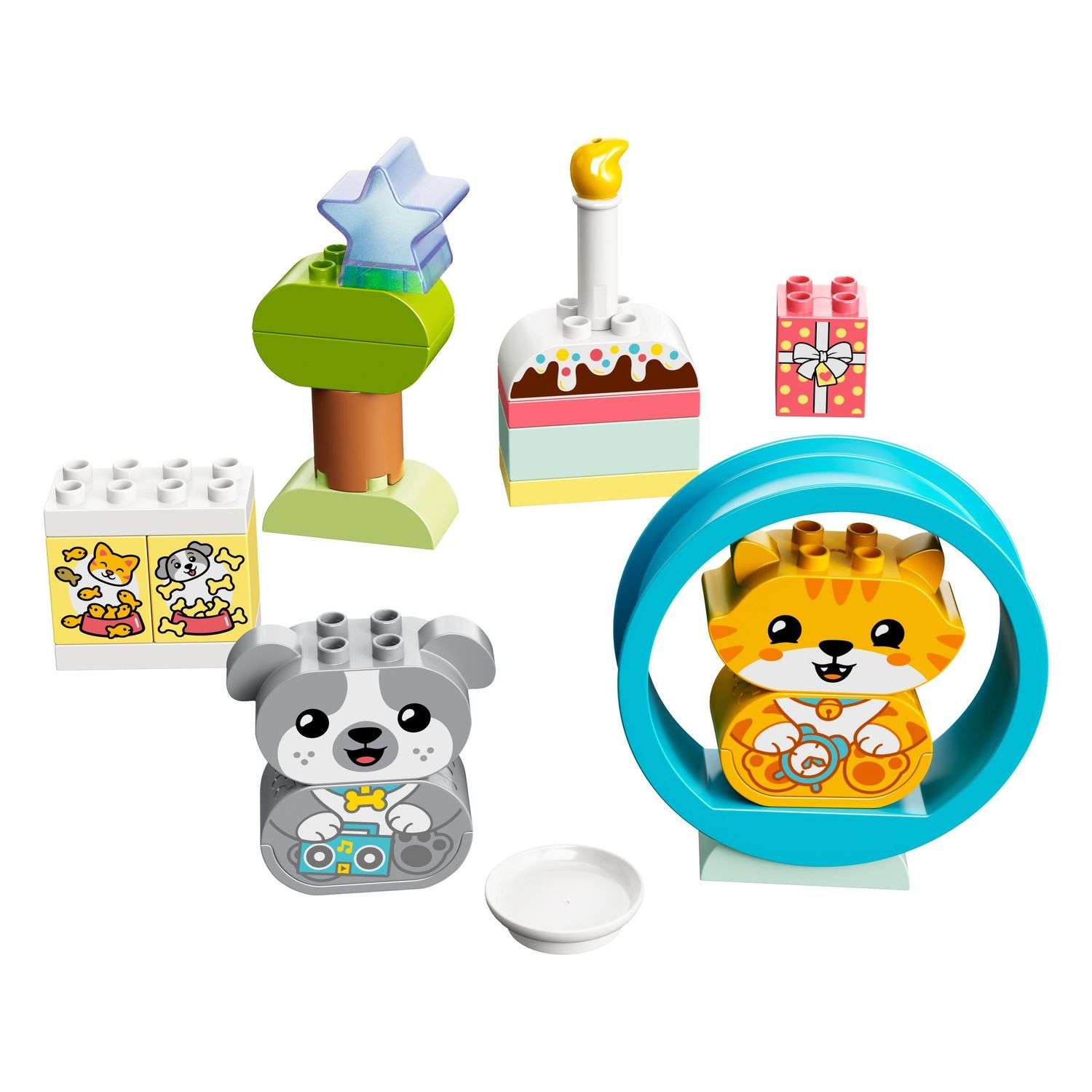 Конструктор LEGO DUPLO My First Puppy and Kitten блочный - фото 2