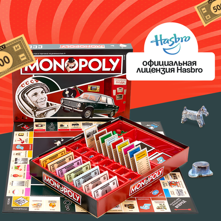 Настольная игра HASBRO (GAMES) Monopoly СССР