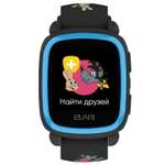 Часы ELARI KidPhone Ну погоди Черный ELKP-NPBLK/BLU