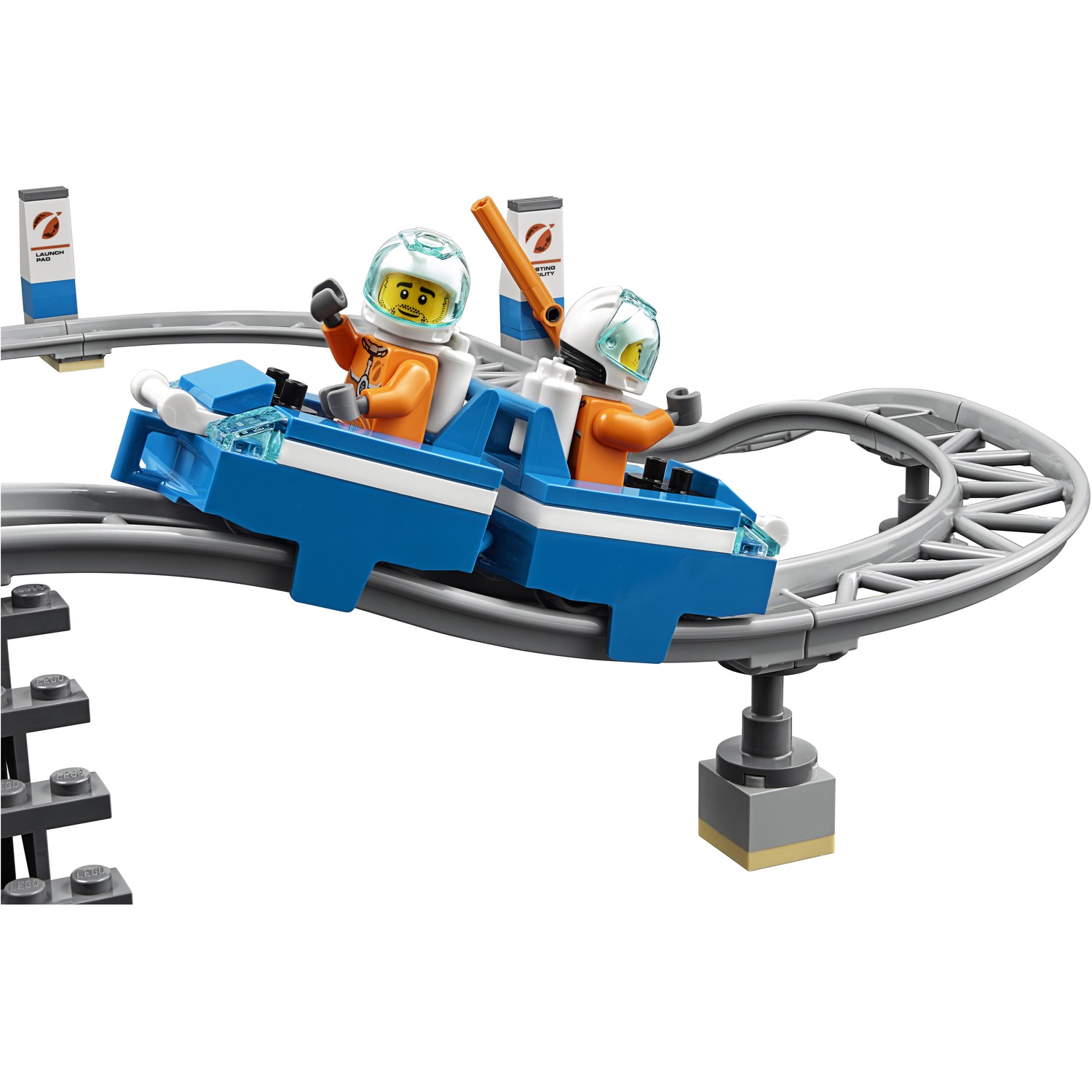 Конструктор LEGO City Space Port Ракета 837 дет. - фото 12