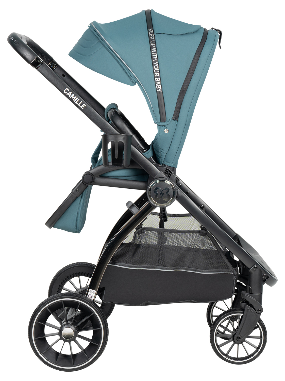 Коляска 3в1 Farfello Camille зеленый - фото 15