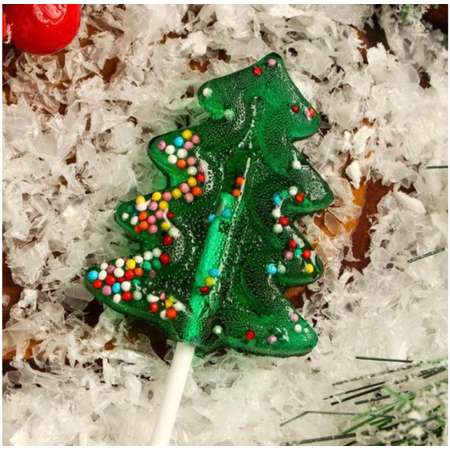 Карамель леденцовая Bel-Yantex Елочка со вкусом яблока