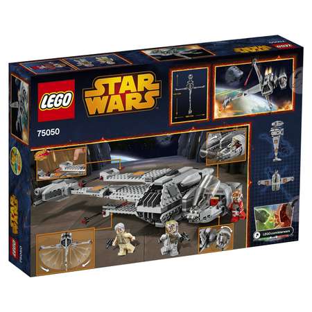 Конструктор LEGO Star Wars Истребитель B-Wing блочный