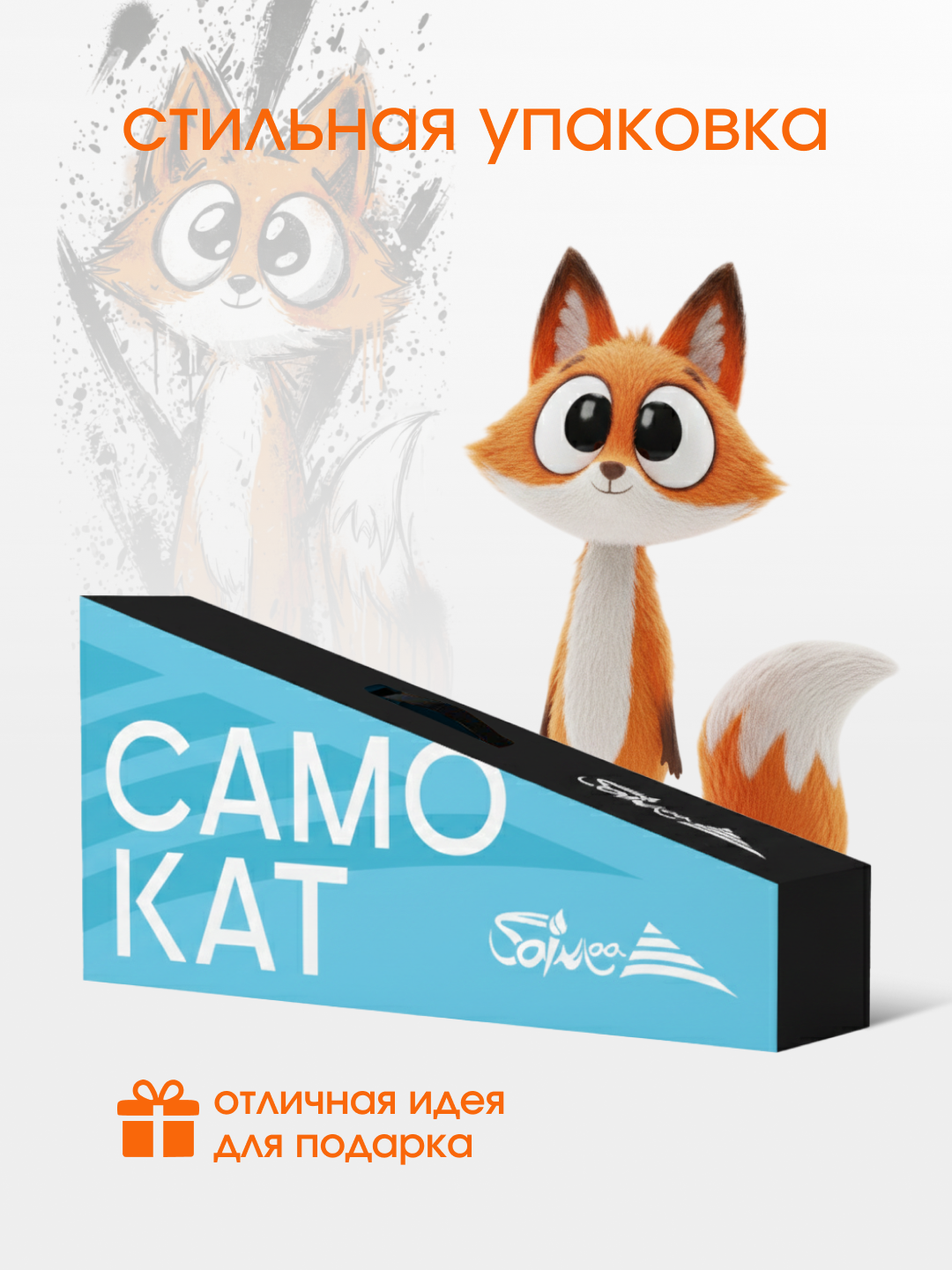 Самокат Saimaa трехколесный - фото 7