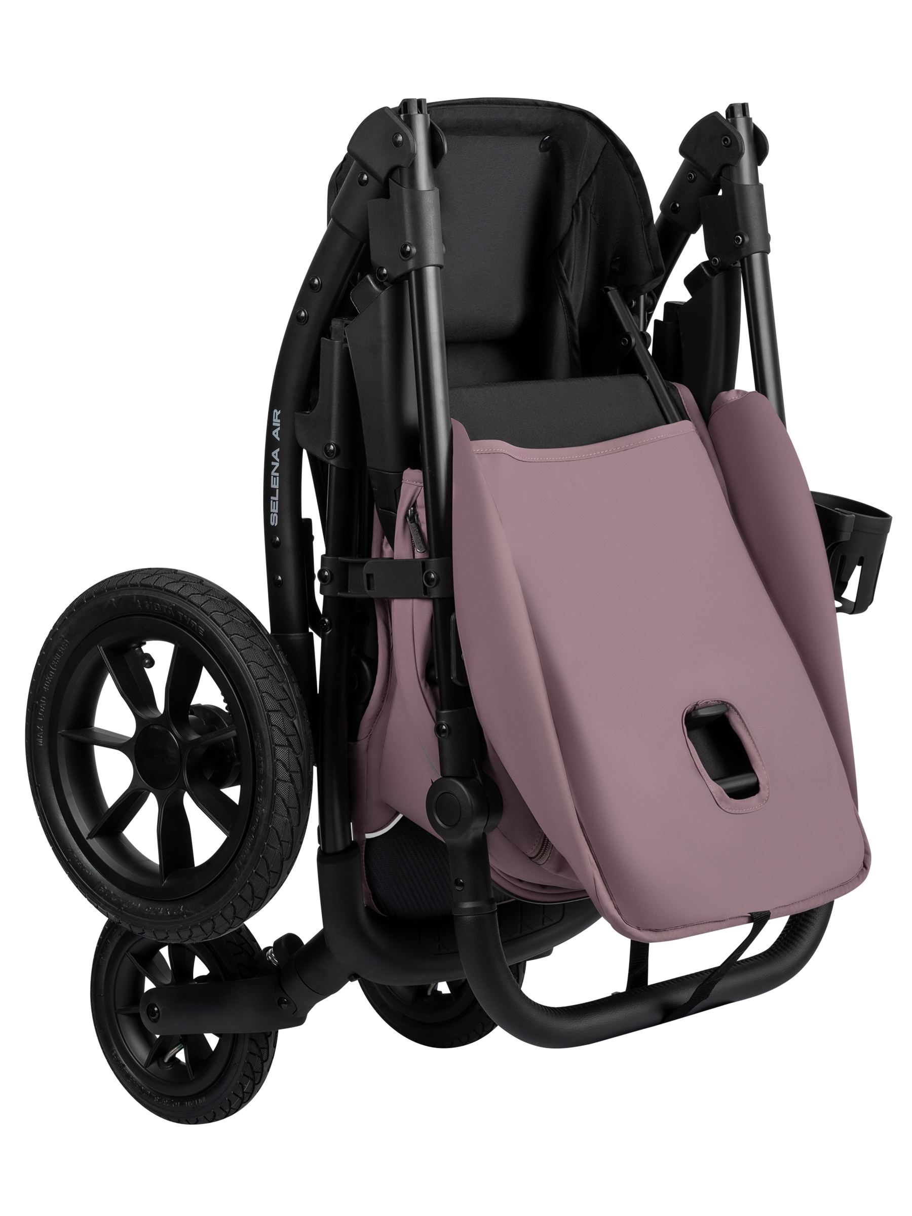 Коляска прогулочная JOVOLA Selena Air Plus розовый - фото 19