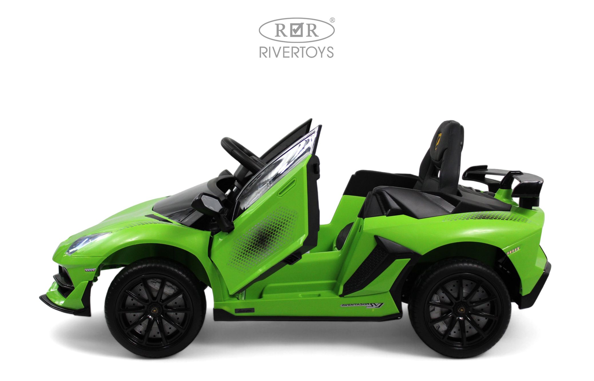 Электромобиль RIVERTOYS K888PX-GREEN С пультом ДУ - фото 10