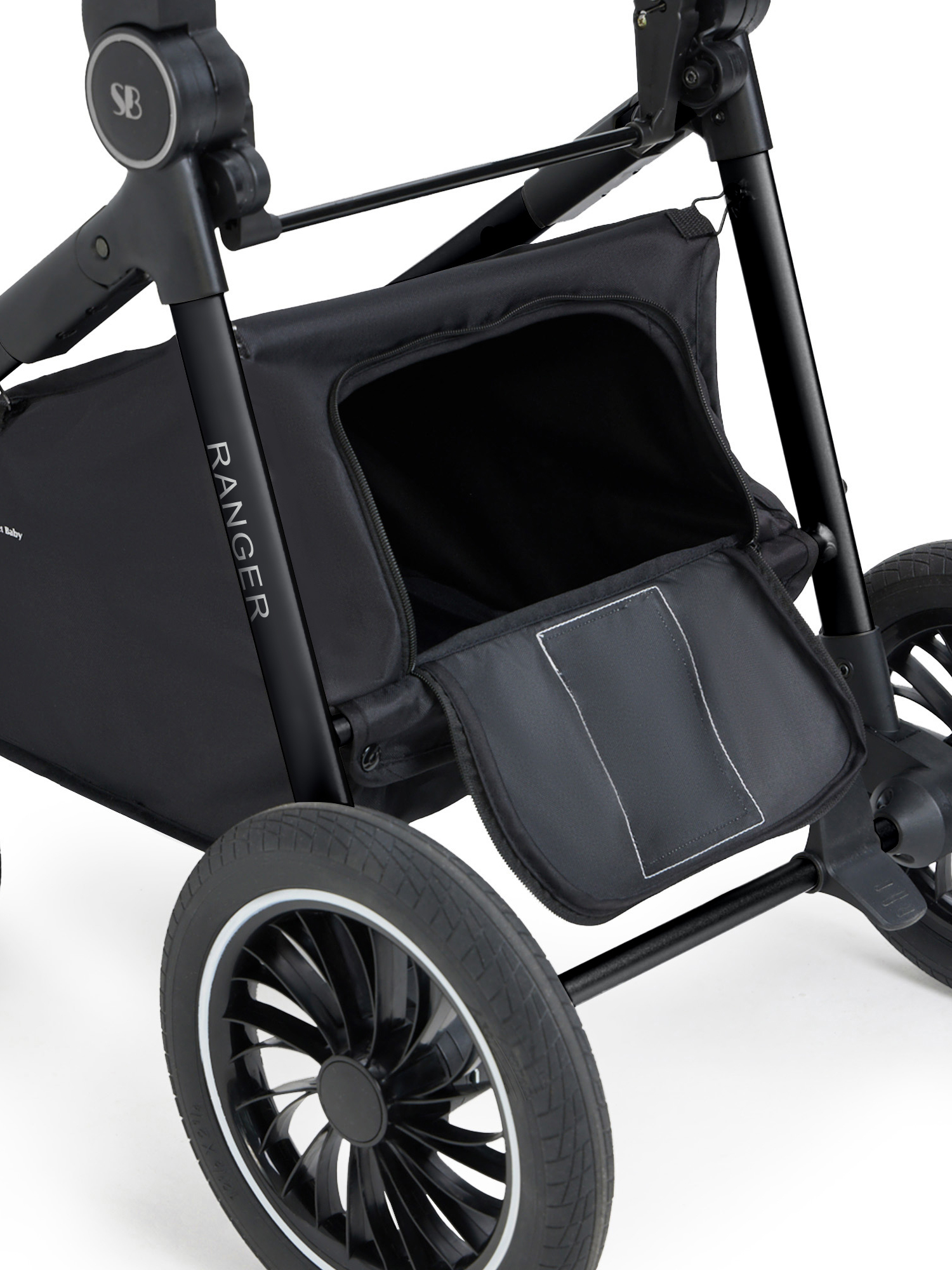 Коляска 3в1 Sweet Baby Ranger Neo Black Glossy черный - фото 21