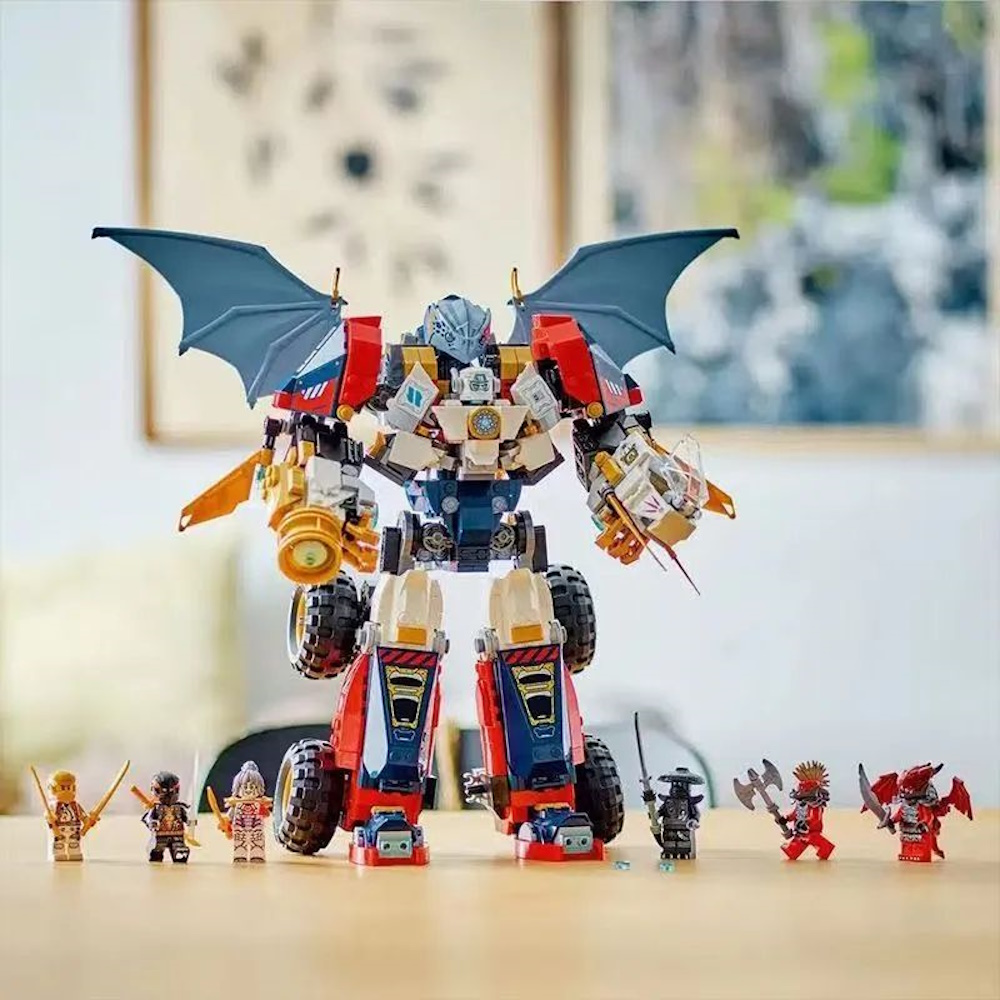 Конструктор LEGO NINJAGO робот Зейна 1187 дет. - фото 6