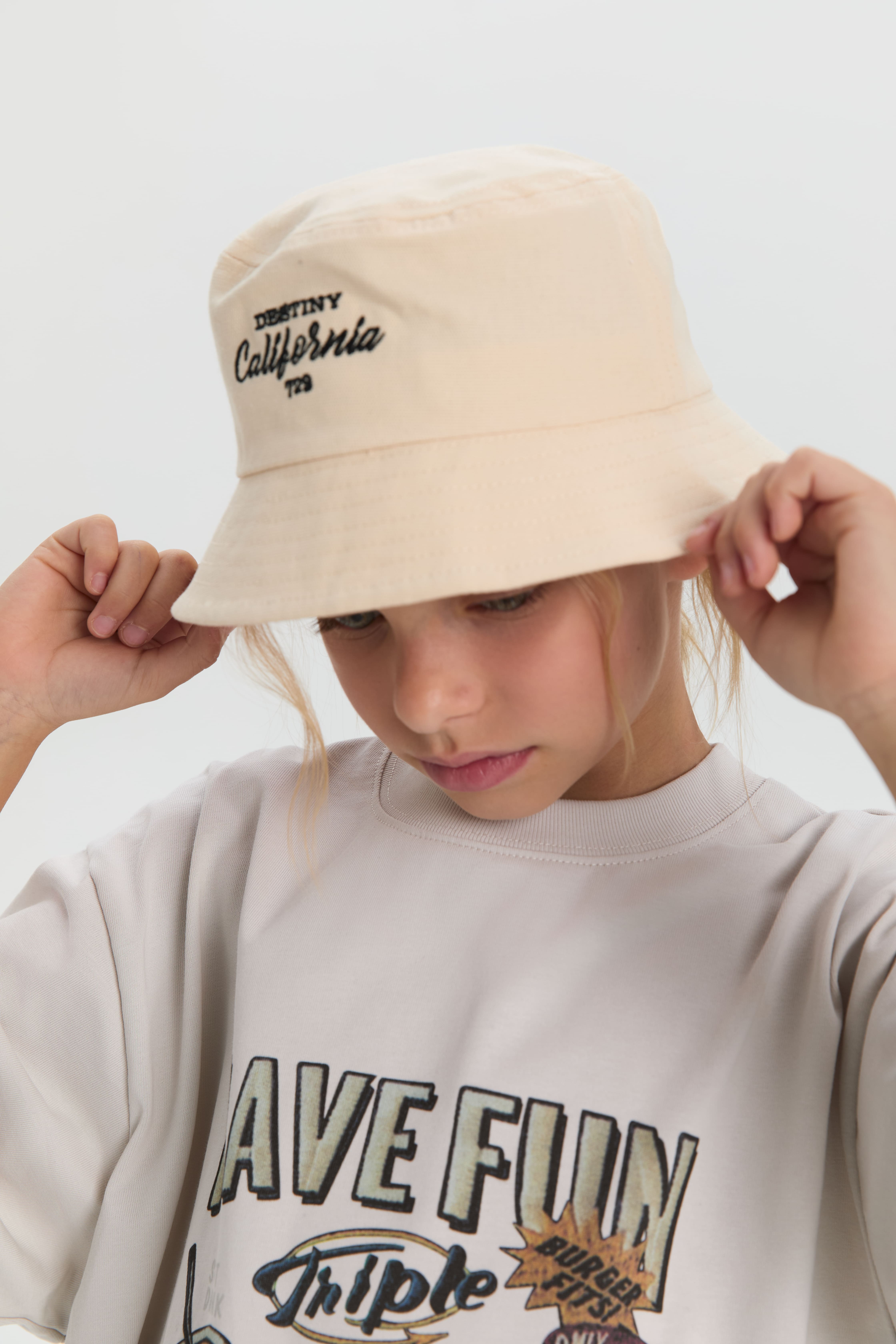 Панама OZITI KIDS ok110104Бежевый - фото 5
