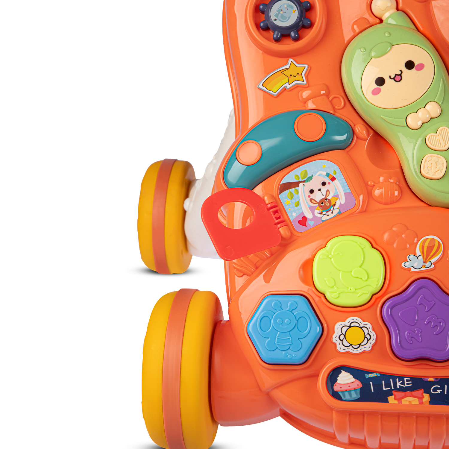 Ходунки Smart Baby Музыкальный бизиборд - фото 13