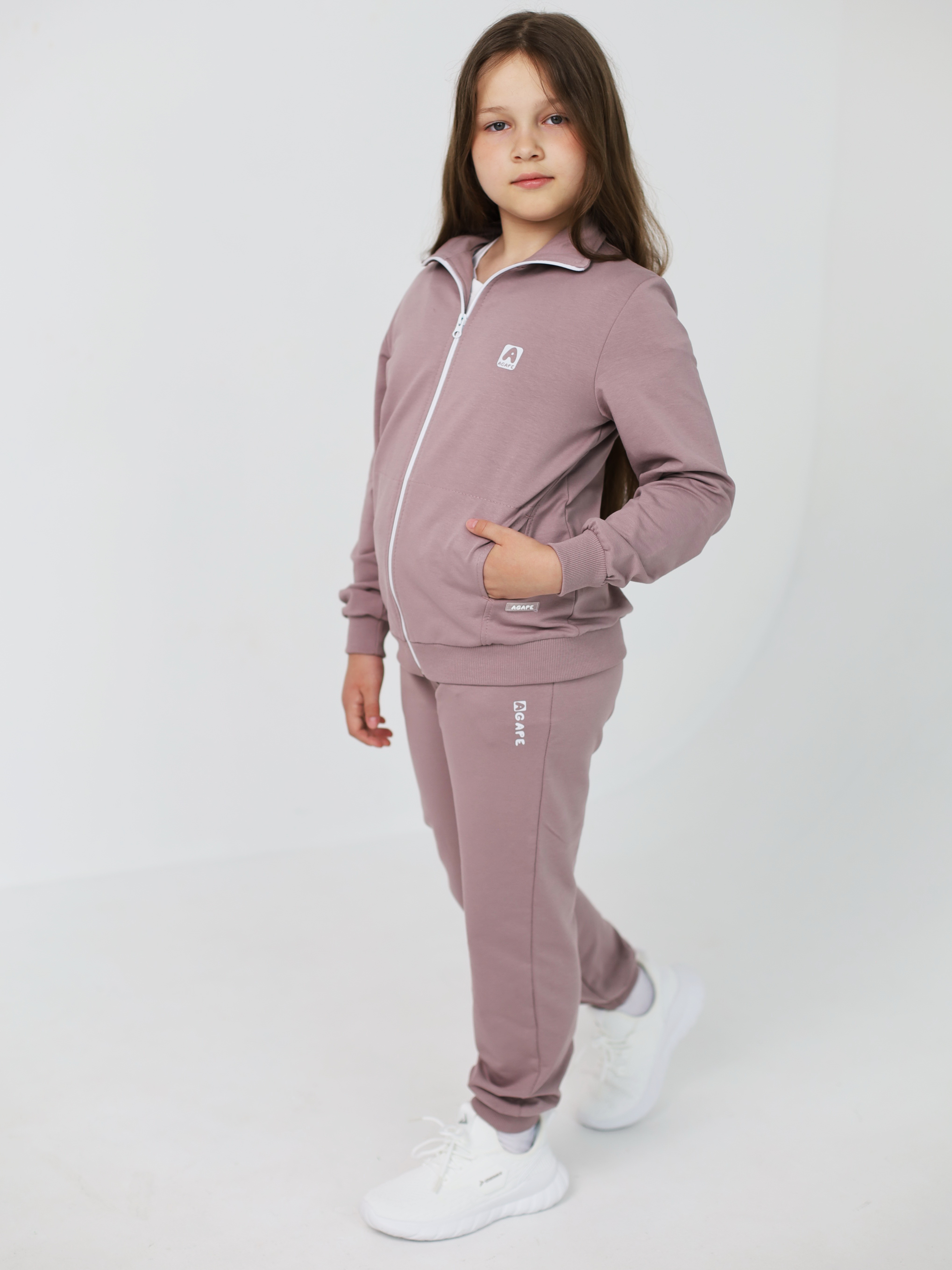 Костюм Агапэ 8015_лиловый туман - фото 1