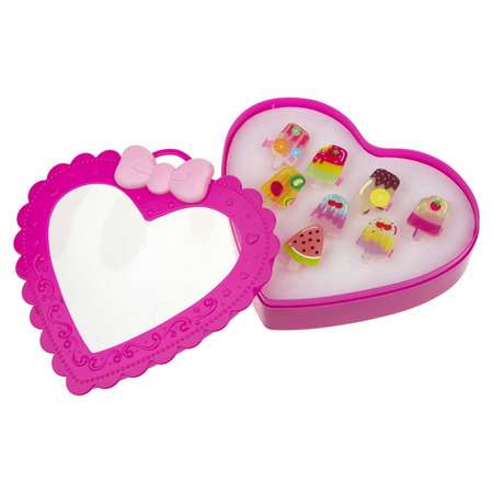 Набор бижутерии 1TOY Sweet heart Bijou 8 колец мороженки