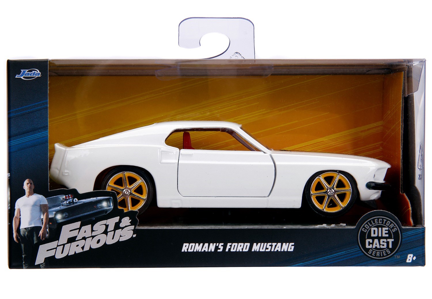 Автомобиль Fast and Furious Ford Mustang MK1 1969 1:32 99517 - фото 3