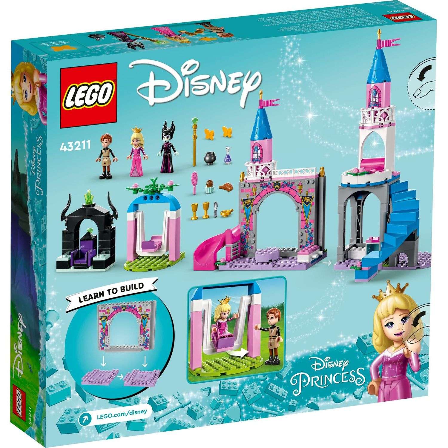 Конструктор LEGO Disney Princess Замок Авроры блочный - фото 7