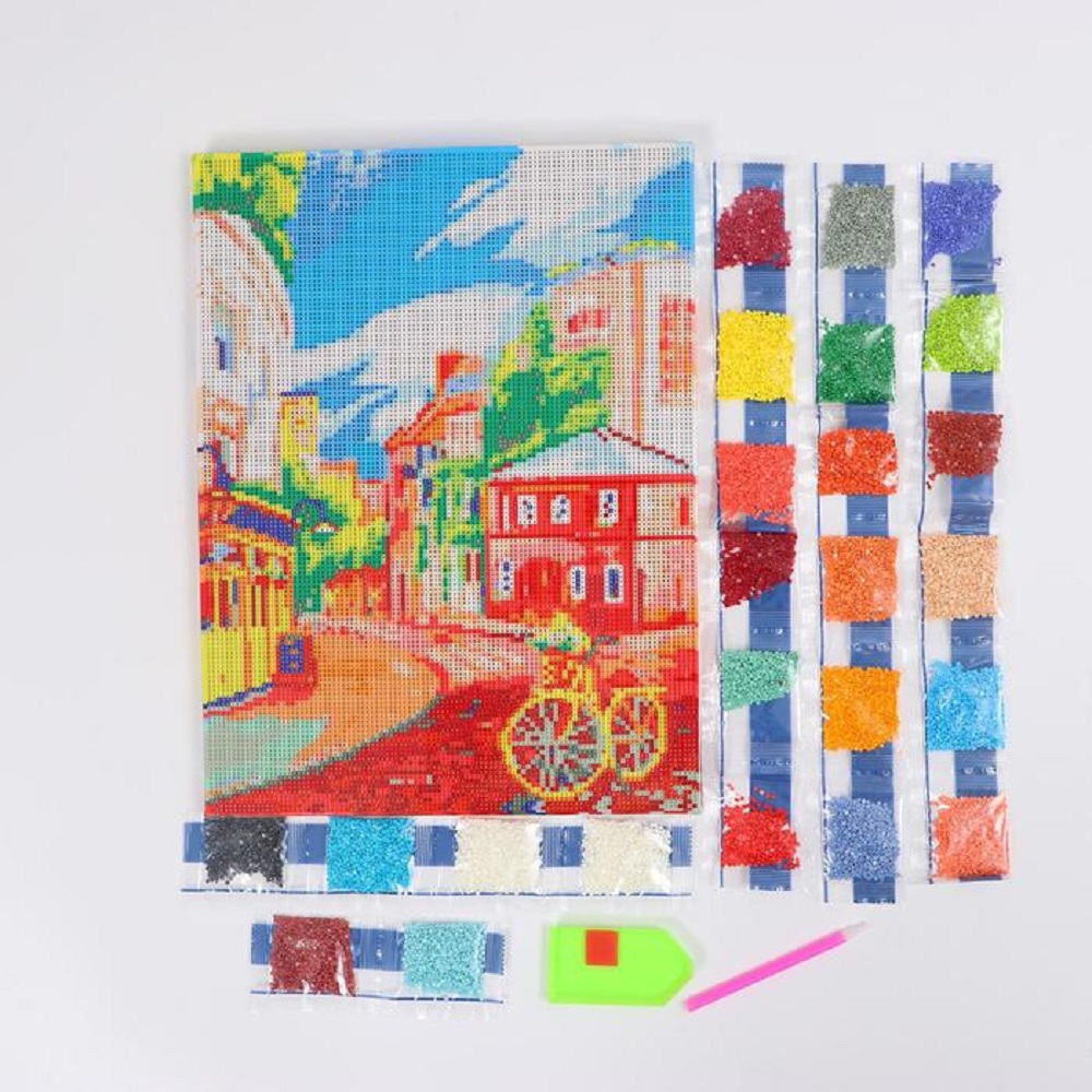 Алмазная мозаика Школа Талантов Город - фото 2