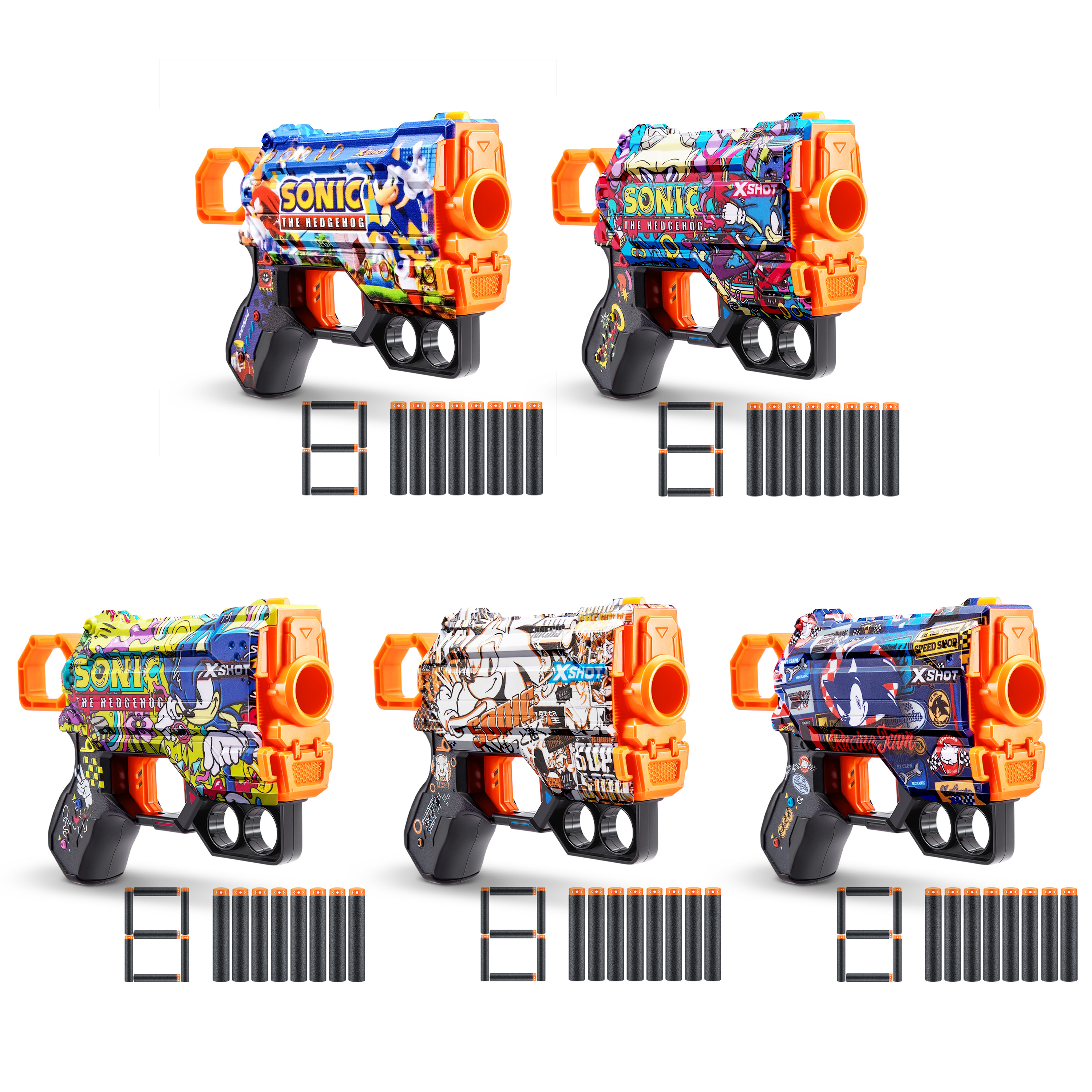 Бластер Zuru XSHOT  Skins в ассортименте - фото 14