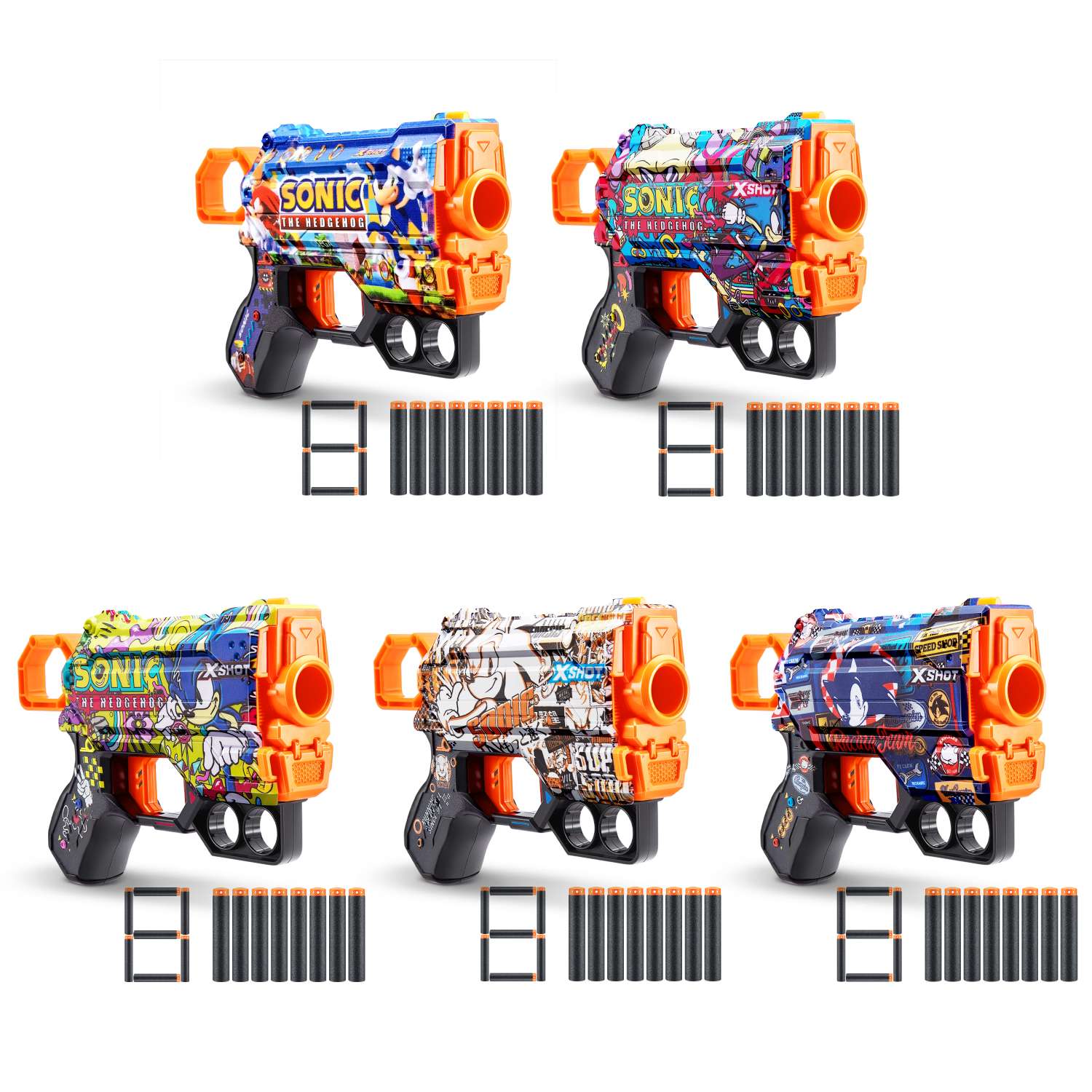 Бластер Zuru XSHOT  Skins в ассортименте - фото 14