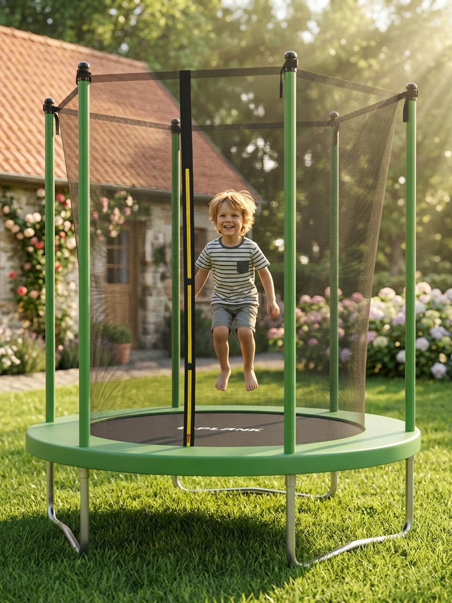 Уличный детский батут Plank SKY 6ft 183 см с внутренней сеткой - фото 9