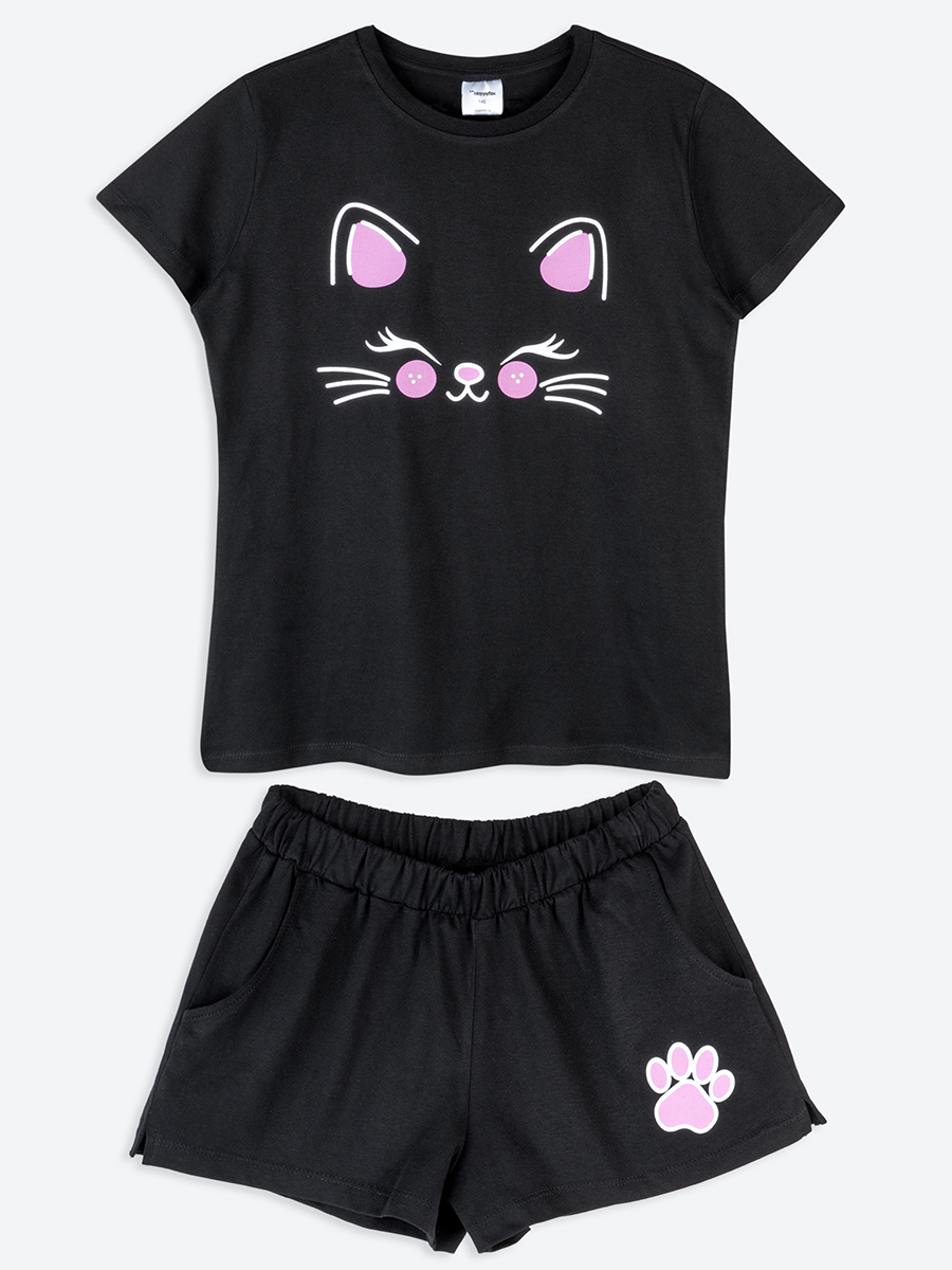 Пижама HappyFox HF9148черный - фото 12